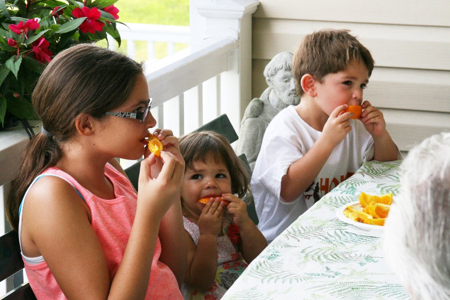 Eating Oranges 2